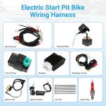 Electric Start Wiring Harness for Pit Bikes