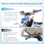 Electric Start Wiring Harness for Pit Bikes