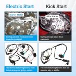 Electric Start Wiring Harness for Pit Bikes