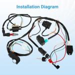 Electric Start Wiring Harness for Pit Bikes