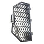 Polaris ATV Gloss Black Radiator Screen - OEM Part