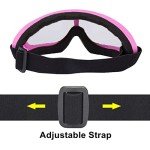 2 Pack ATV Motocross Goggles with Neck Masks