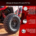 Tusk Terrabite 27x9-12 ATV Tire Set of 4