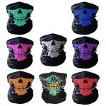 13PCS ATV Motorcycle Goggles & Skull Face Masks