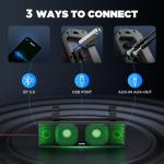 Ehaho 17" Bluetooth UTV Sound Bar with RGB Lighting