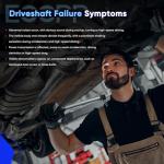 Rear Drive Shaft Assembly for BMW 325/328/330/X1