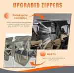 Kojem Soft Upper Door for Can-Am Defender Max-4