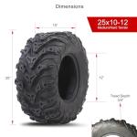 Tusk Mud Force® ATV Tire Set of 4