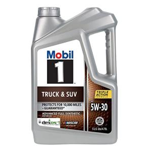 Mobil 1 5W-30 Full Synthetic Motor Oil, 5 Quart