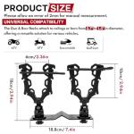 Double Gun Rack for ATV, UTV, and Golf Cart