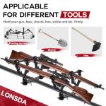 Double Gun Rack for ATV, UTV, and Golf Cart