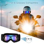Lievermo ATV & Dirt Bike Goggles - 2 Pack