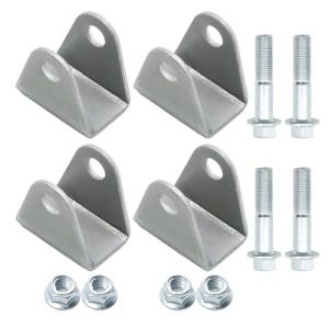 Anxingo 4Pcs Steel Shock Mounts for ATV & Bikes