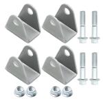 Anxingo 4Pcs Steel Shock Mounts for ATV & Bikes