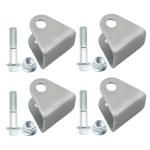 Anxingo 4Pcs Steel Shock Mounts for ATV & Bikes