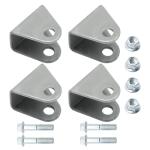 Anxingo 4Pcs Steel Shock Mounts for ATV & Bikes