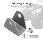 Anxingo 4Pcs Steel Shock Mounts for ATV & Bikes