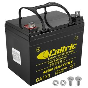 Caltric AGM Battery for Yamaha Wolverine X4/X2