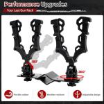 Dioty ATV Double Gun Rack for Hunting Gear