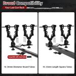 Dioty ATV Double Gun Rack for Hunting Gear