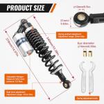 Universal 13.5" Rear Shock Absorbers for ATVs