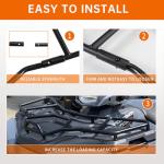 CPOWACE Heavy Duty ATV Front Rack Extender