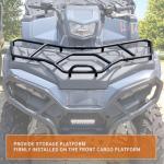 CPOWACE Heavy Duty ATV Front Rack Extender