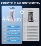 KeoBin 4FT LED Whip Lights with Remote Control