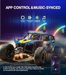 KeoBin 4FT LED Whip Lights with Remote Control