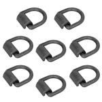 Heavy Duty Forged Steel D Ring Tie-Downs 8-Pack