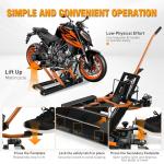 Nilight 1500 LB Hydraulic ATV Lift Jack