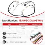 Kawasaki Bayou 300 Wiring Harness 1986-1987