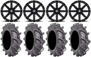 MSA 14" ATV Wheels & 28" BKT Tire Bundle