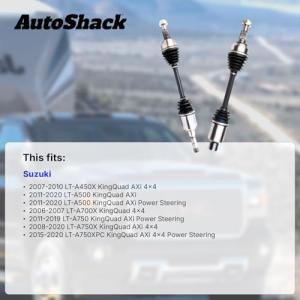 ATV CV Axle Drive Shafts for Suzuki KingQuad