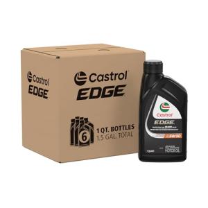 Castrol EDGE 5W-50 Full Synthetic Motor Oil 6-Pack