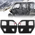 KEMIMOTO Water-Resistant Zipper Soft Doors for UTV