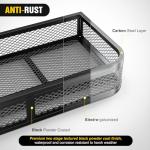 Heavy Duty ATV Front Cargo Basket 17"x36"x6.3