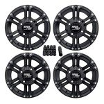 RockTrix RT101 12" ATV Wheels Set of 4
