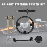 300mm Steel Steering Wheel Kit for Go Karts