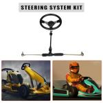 300mm Steel Steering Wheel Kit for Go Karts