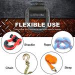 1/2" Heavy-Duty Weld-On D-Ring Tie Downs (8 Pack)