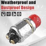 Waterproof Push Button Starter Switch - 3 Pack