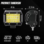 4-Pack 4-Inch LED Pods for Off-Road Vehicles