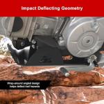 Tusk Aluminum Silver ATV Skid Plate