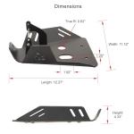 Tusk Aluminum Silver ATV Skid Plate
