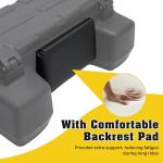 ATV Rear Passenger Seat Rack and Cargo Box