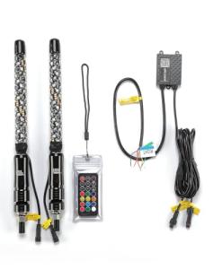 KEMIMOTO LED Whip Lights with APP Control