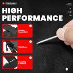 BALOCEO UTV Soft Cab Doors with Rear Window