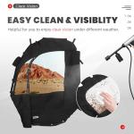 BALOCEO UTV Soft Cab Doors with Rear Window