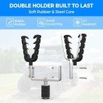 KEMIMOTO UTV ATV Tool and Gun Holder Rack